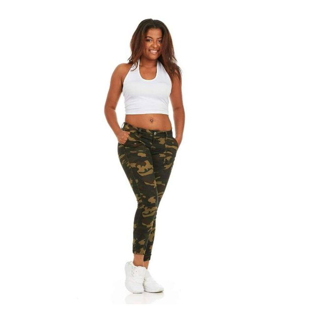 Womens Camo Jogger Pants Sz‎ 5/6 Gorpcore Grunge Utility Technical